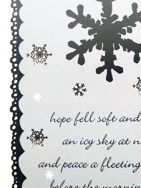 Snowflake Christmas Card 8 Pack Kirsty Gadd Textiles