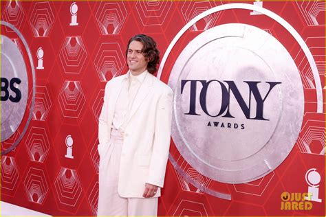 Nominee Aaron Tveit Attends Tony Awards With Girlfriend Ericka Hunter