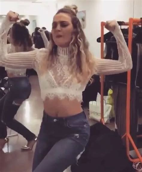 Perrie Edwards Shows Off Her Incredible Figure As She Dances To Shout Out To My Ex Irish