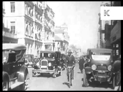 A time full of quirks, etiquettes and challenges. 1930s South Africa, Johannesburg, Street Scenes, Rare ...