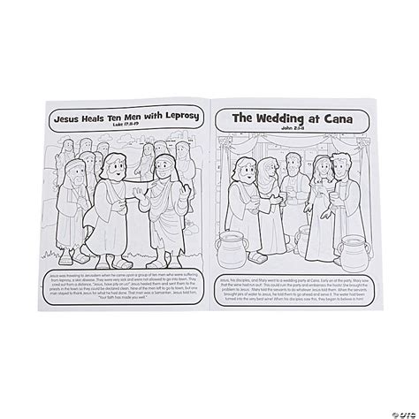 Miracles Of Jesus Coloring Books 12 Pc