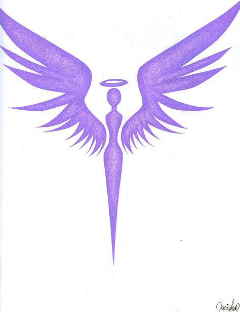 Angel Symbol By Aineska Siwel On Deviantart