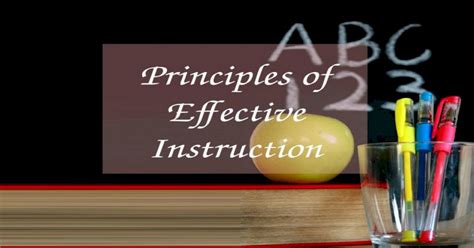 Principles Of Effective Instruction Pptx Powerpoint