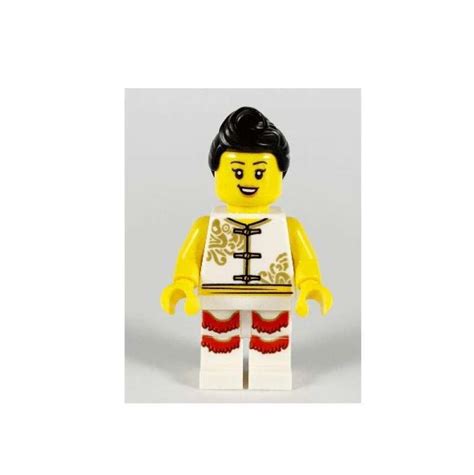 Jual Lego Minifigure Woman Lion Dance White Shirt White Legs Block