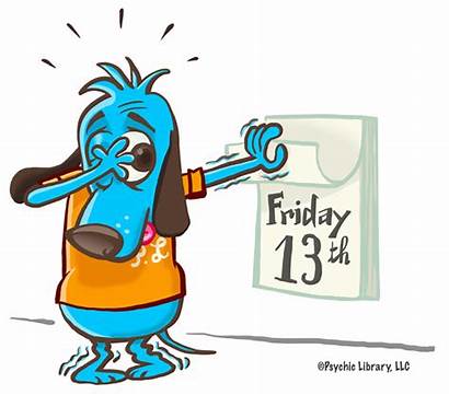 13th Friday Clipart March Superstition Cartoon Clipartmag
