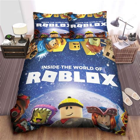 Inside The World Of Roblox Games Bed Sheets Spread Duvet Cover Bedding