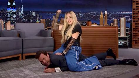 Madonna Ujeżdża Jimmyego Fallona A Poza Tym Sprawia że Jest Bardzo