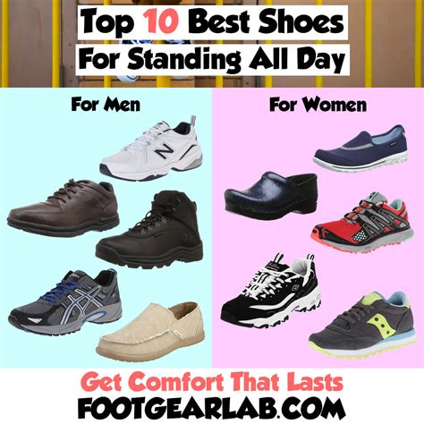 10 Best Shoes For Standing All Day At Work In 2018 Footgearlab