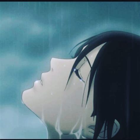 Sad Anime Boy Crying In The Rain Alone Sad Anime Boy