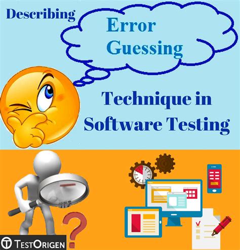 Describing Error Guessing Technique In Software Testing Testorigen