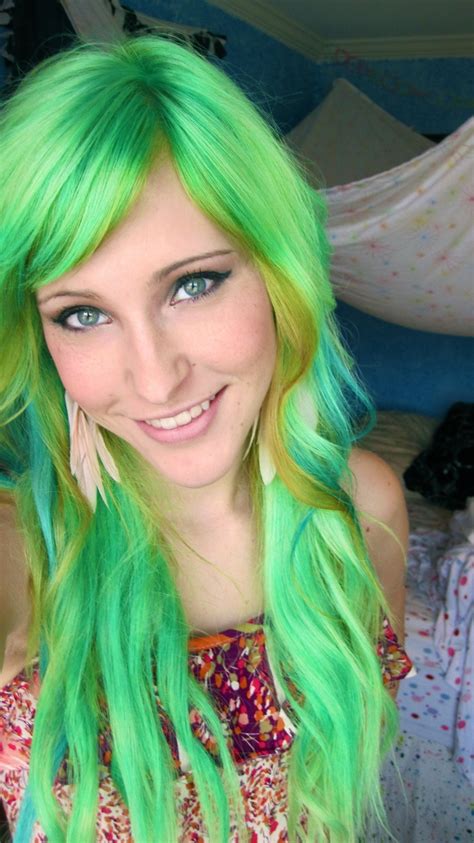 45 Best Cheveux Lime Lime Hair Images On Pinterest
