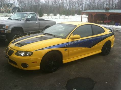 A brand new optic orange dream car with the black vinyl interior. Find used 2004 Pontiac GTO Base Coupe 2-Door 5.7L in ...