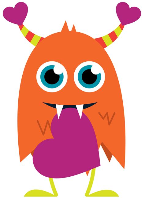 Monster Clipart Clipart Panda Free Clipart Images Valentines