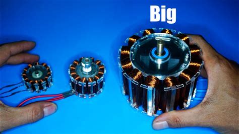 How To Make A Big And Powerful Esc Brushless Motor Youtube