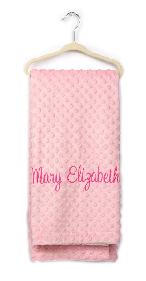 Monogrammed Baby Blanket Personalized Baby Blankets For Baby Etsy