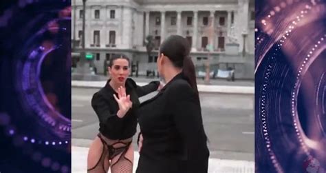 Omg Cinthia Fernández Cierra Su Campaña Bailando Tango En Ropa Interior En Congreso De