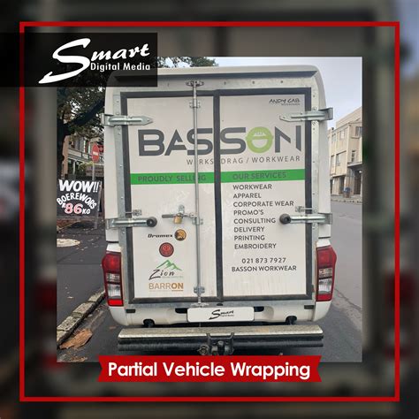 Bakkie Partial Vehicle Wrapping Smart Digital Media