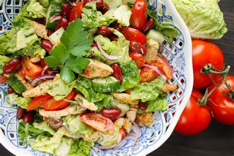 Салат с куриной грудкой и фасолью консервированной рецепт фото пошагово Картинка - Салат с куриной грудкой и фасолью консервированной рецепт фото пошагово