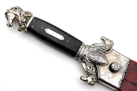 Sold Price Spectacular Large Silver Mounted English Bowie Knife By