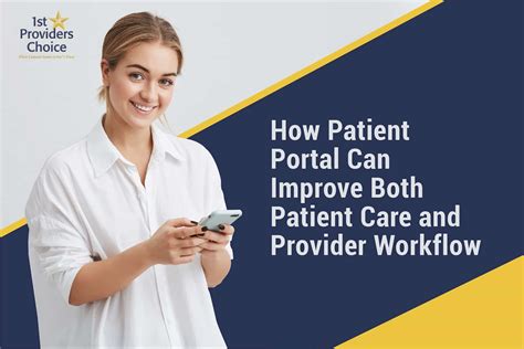 How Patient Portal Can Improve Patient Care And Provider Workflow