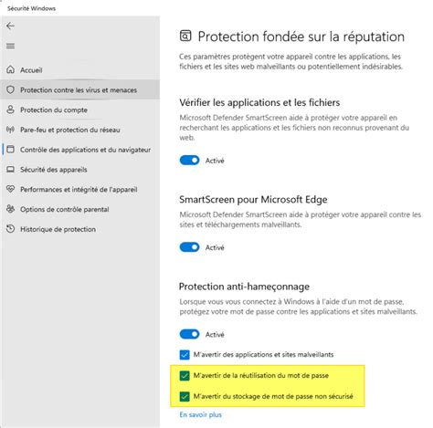Windows H intègre une nouvelle fonctionnalité de protection avancée anti phishing une alerte