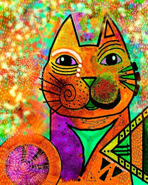 110 Folk Art Cats Ideas Folk Art Cat Cats Art