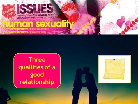 Human Sexuality And The Salvation Army Teaching Resources