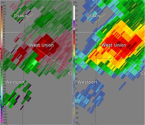 Their range is up to 400 miles. Severe weather details from May 25, 2016