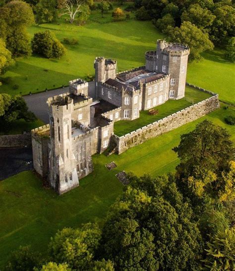 Castles And Palaces On Instagram Lough Cutra Castle Ireland In 1797