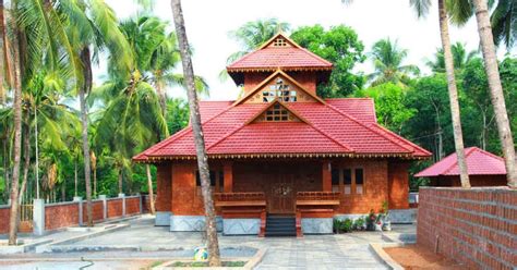 2 Bedroom Traditional Tharavadu Design With Free Plan Free Kerala