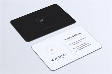 Get Minimalist Business Cards Youll Love Free And Print Ready