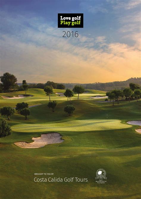Costa Calida Golf Tours Brochure 2016 By Donna Walsh Issuu