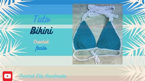 Bikini 👙 Tuto Crochet Facile Youtube