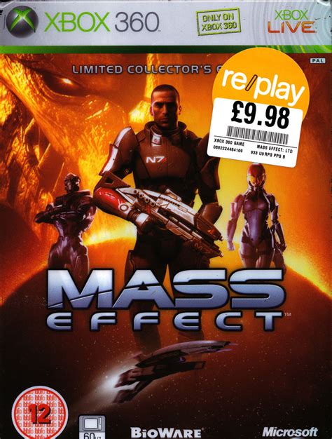 Mass Effect Limited Collectors Edition 2007 Xbox 360 Release Dates Mobygames
