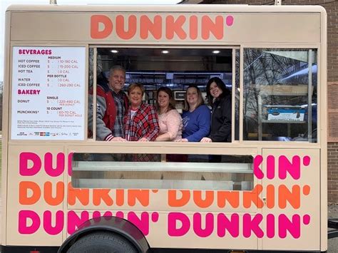 But what you'll remember us for is what's inside the box: Dunkin Donuts Food Truck Franchise - typestrucks.com