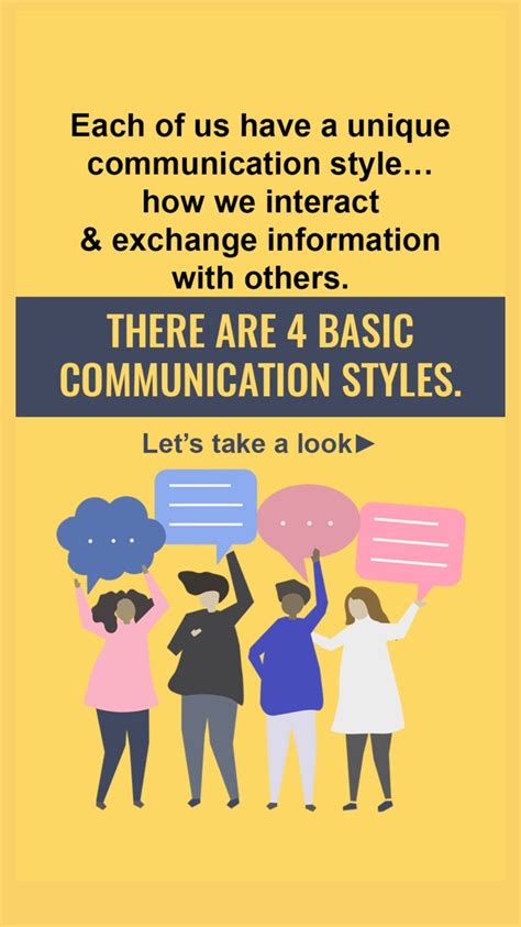 4 Types Of Communication Styles