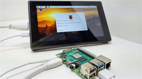 Raspberry Pi Waveshare Inch Hdmi Capacitive Touch Screen Unboxing