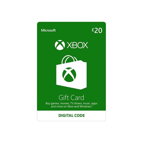 Microsoft Xbox Live T Card £20