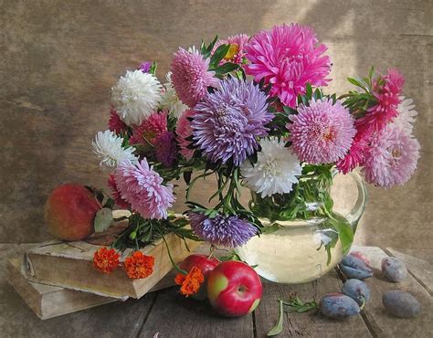 Фото жизнь - idubovaya - Натюрморты - Осенние цветы | Цветы, Осенние ...