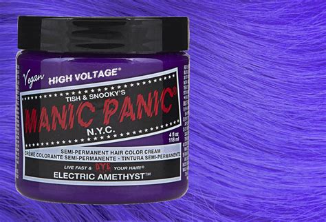 Electric Amethyst Manic Panic High Voltage Classic Cream Hair Colour