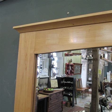 Craftsman Style Beveled Mirror