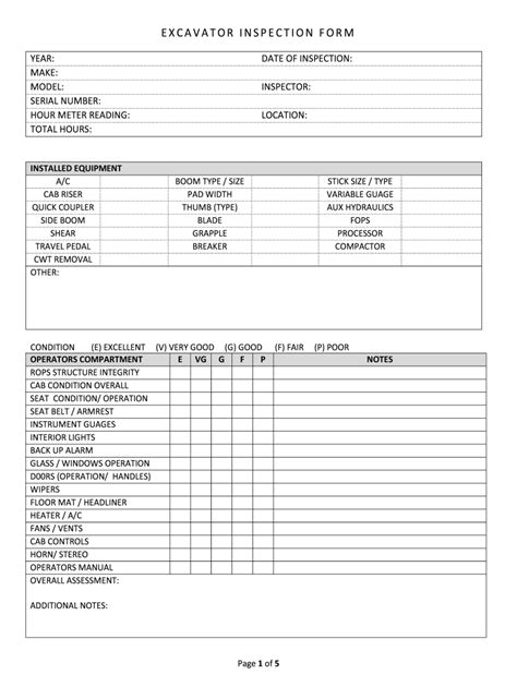 Safety Inspection Form Fill Online Printable Fillable Blank 127