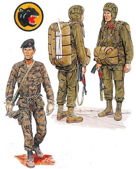 Sgt 1st Lrrp Tp Royal Thai Black Panther Div And Cpl 350th Nva