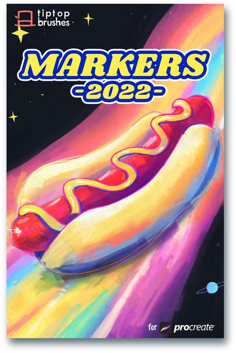 Markers 2022 Tip Top Brushes