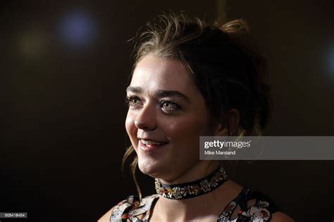 Maisie Williams Attends The London Critics Circle Film Awards At The