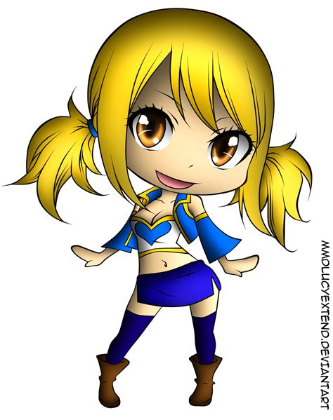 Fairy Tail Chibi Lucy Heartfilia By Evilash Zutara 17 On Deviantart