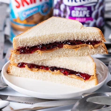 Peanut Butter And Jelly Sandwich Skippy® Peanut Butter Recipes How