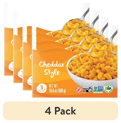 4 Pack Daiya Dairy Free Cheddar Style Vegan Mac And Cheese 10 6 Oz