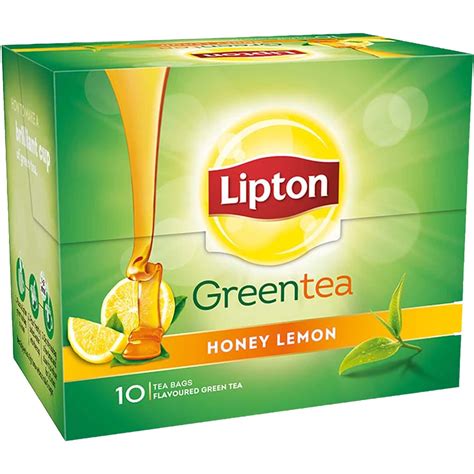 Buy Lipton Honey Lemon Green Tea Bags 10 Pcs Online And Get Upto 60 Off