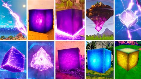 Evolution Of Kevin The Cube Fortnite Chapter 1 Season 1 To Chapter 2